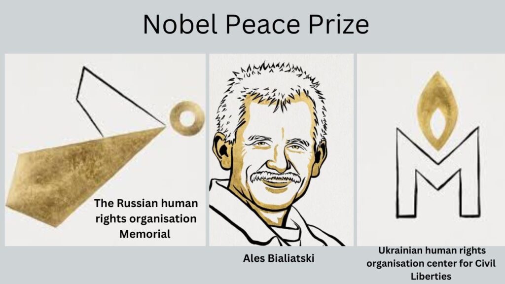 the nobel peace prize 2022